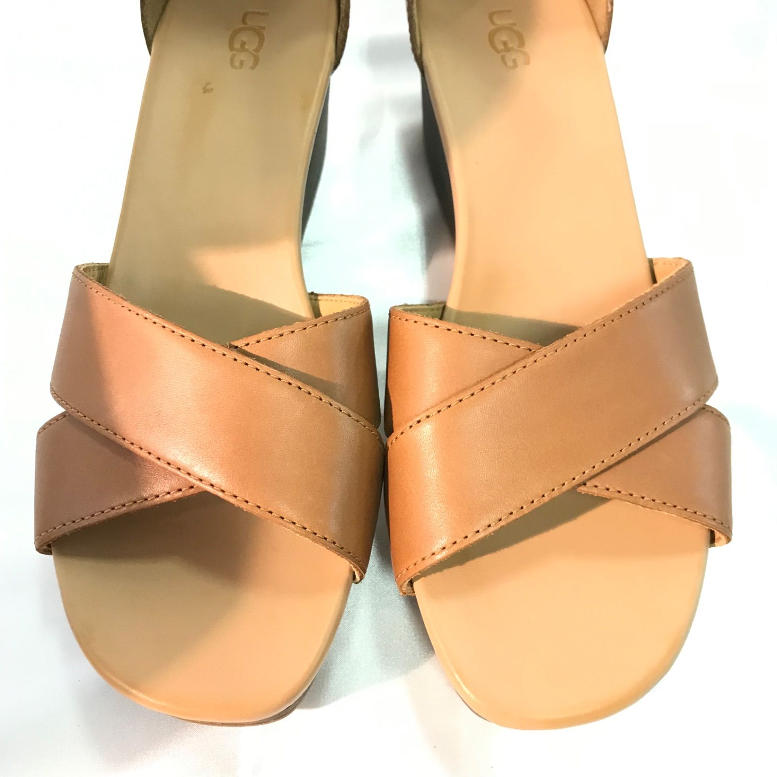 ▽ 未使用品UGG ウェッジソールサンダル　スウェード 25cm ▽ 未使用品UGG ウェッジソールサンダル スウェード 25cm