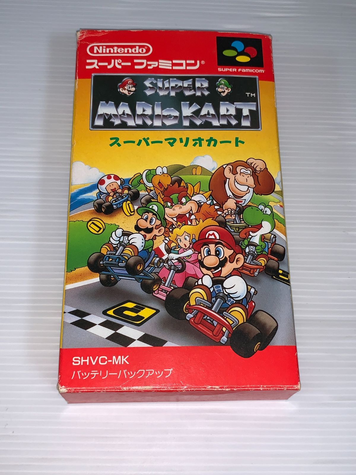 【メーカー直売】 箱説あり スーパーマリオカート SHVC-MK スーパーファミコン Nintendo Switch