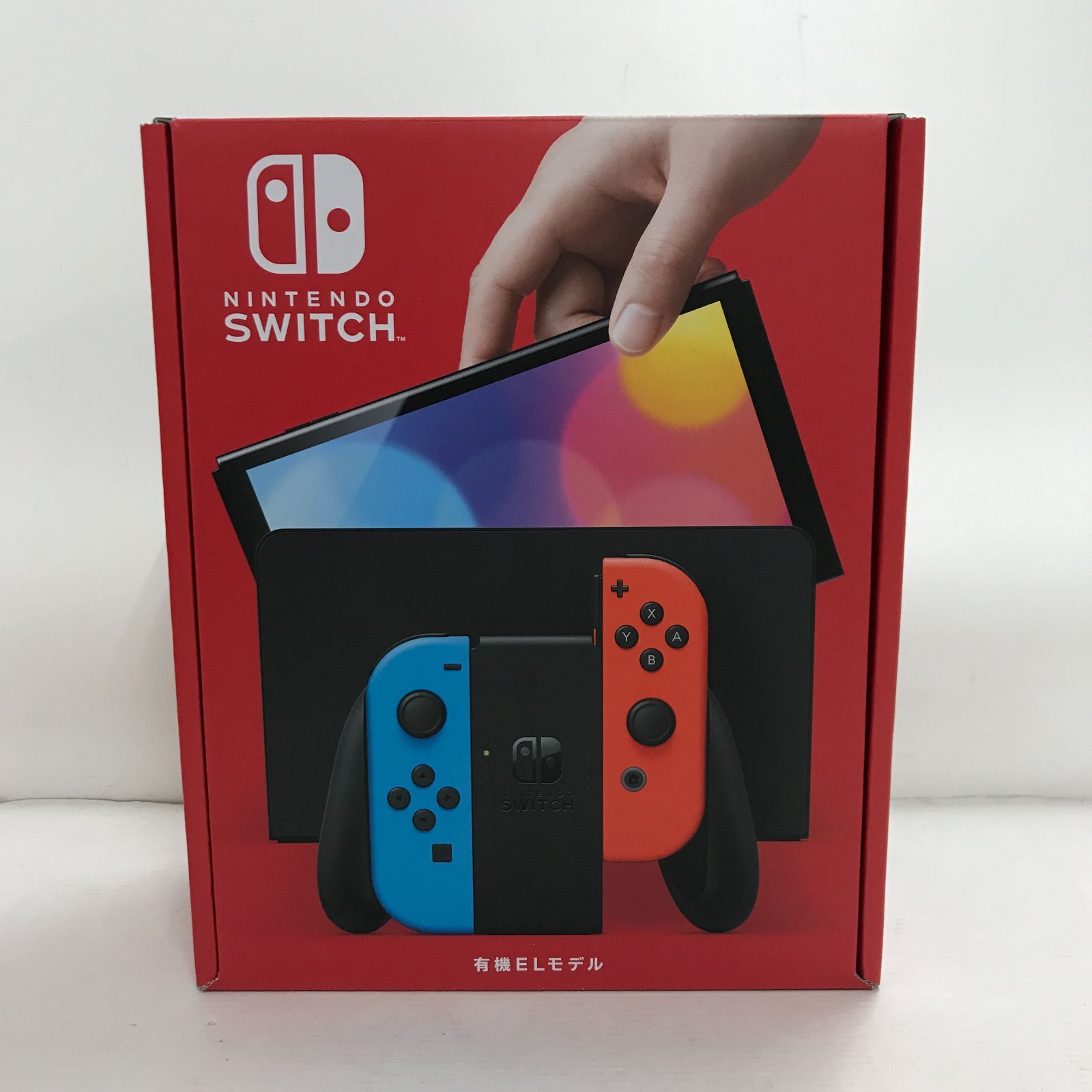 02m2280 Nintendo Switch ニンテンドースイッチ 有機ELモデル ネオンブルー/ネオンレッド 本体一式未使用 ※検品開封済み -  メルカリ