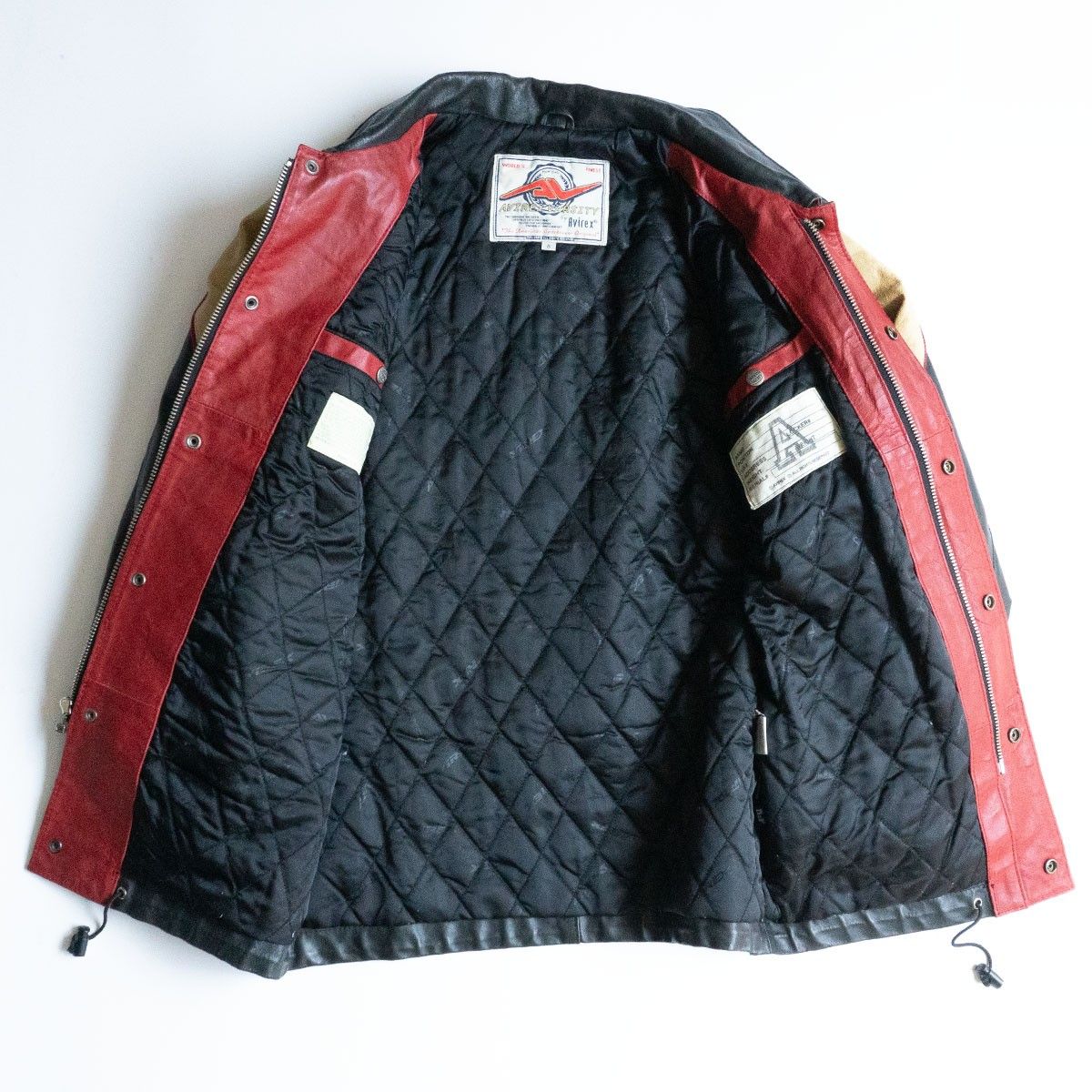 アヴィレックス レザージャケット LEATHER JACKET TOMCAT ／ レザー ジャケット トムキャット