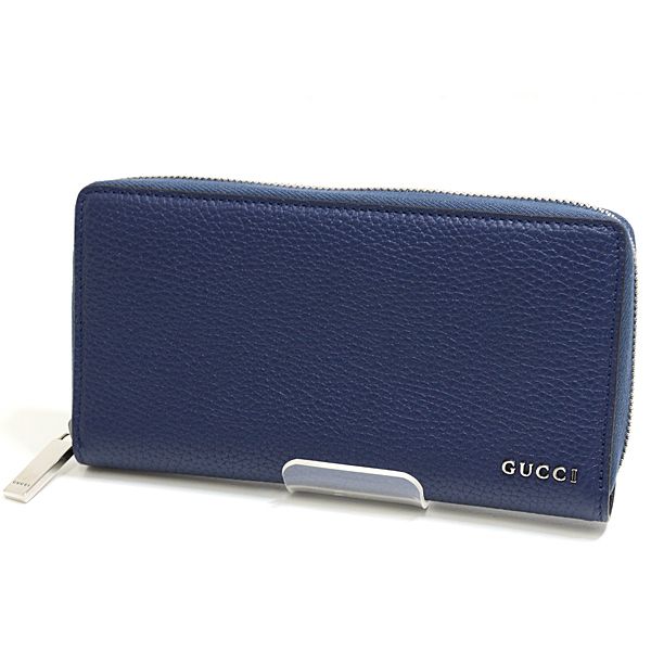 GUCCI グッチ ロゴ ジップアラウンドウォレット ラウンドファスナー長 