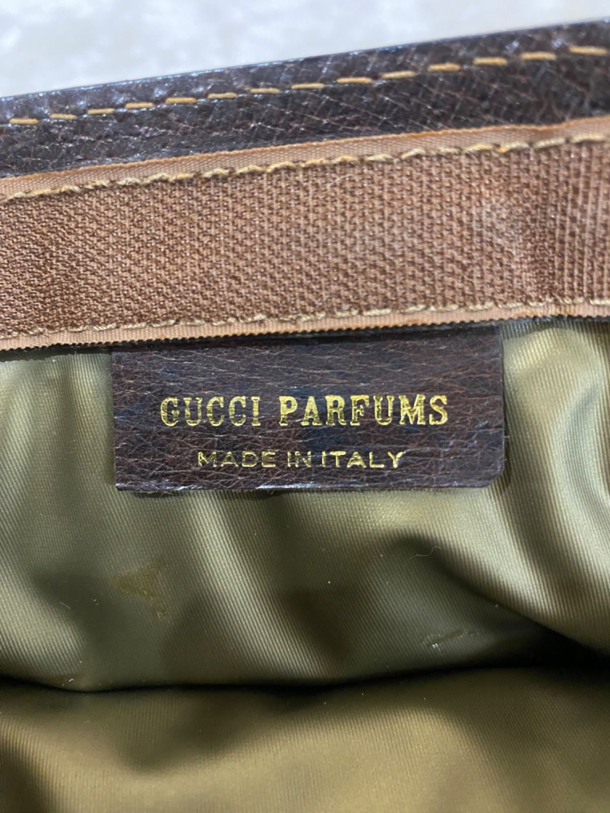 【外観美品】GUCCI　グッチ　GGキャンバス　シェリーライン　セカンドバッグ 楽天市場】GUCCI オールドグッチ 156 01 012 クラッチバッグ
