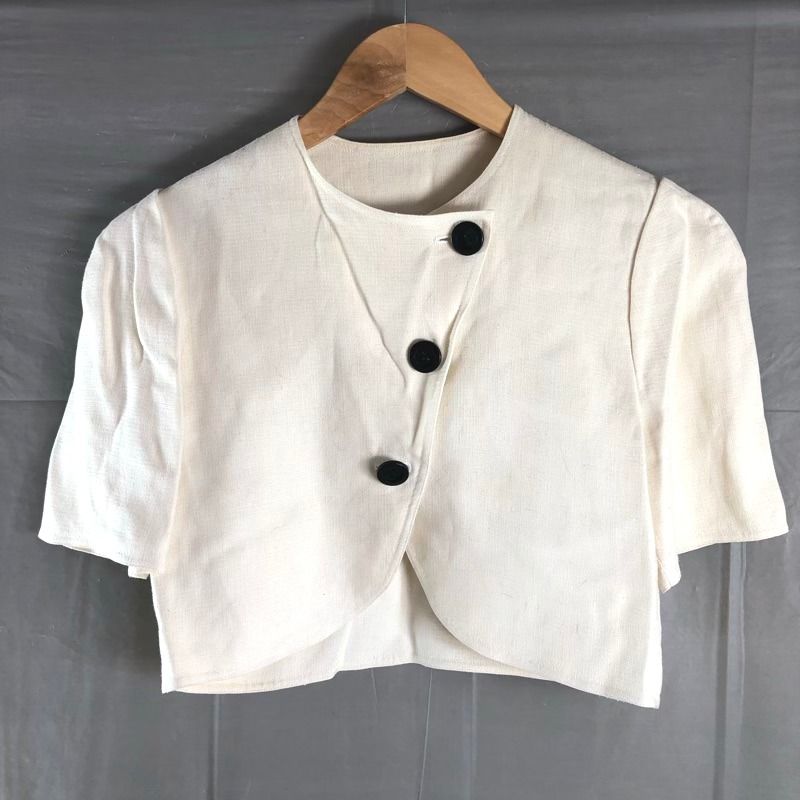 【新品】jun ashida ジュンアシダ　ホワイト テーラード　ジャケット ALL - jun ashida | ONLINE STORE