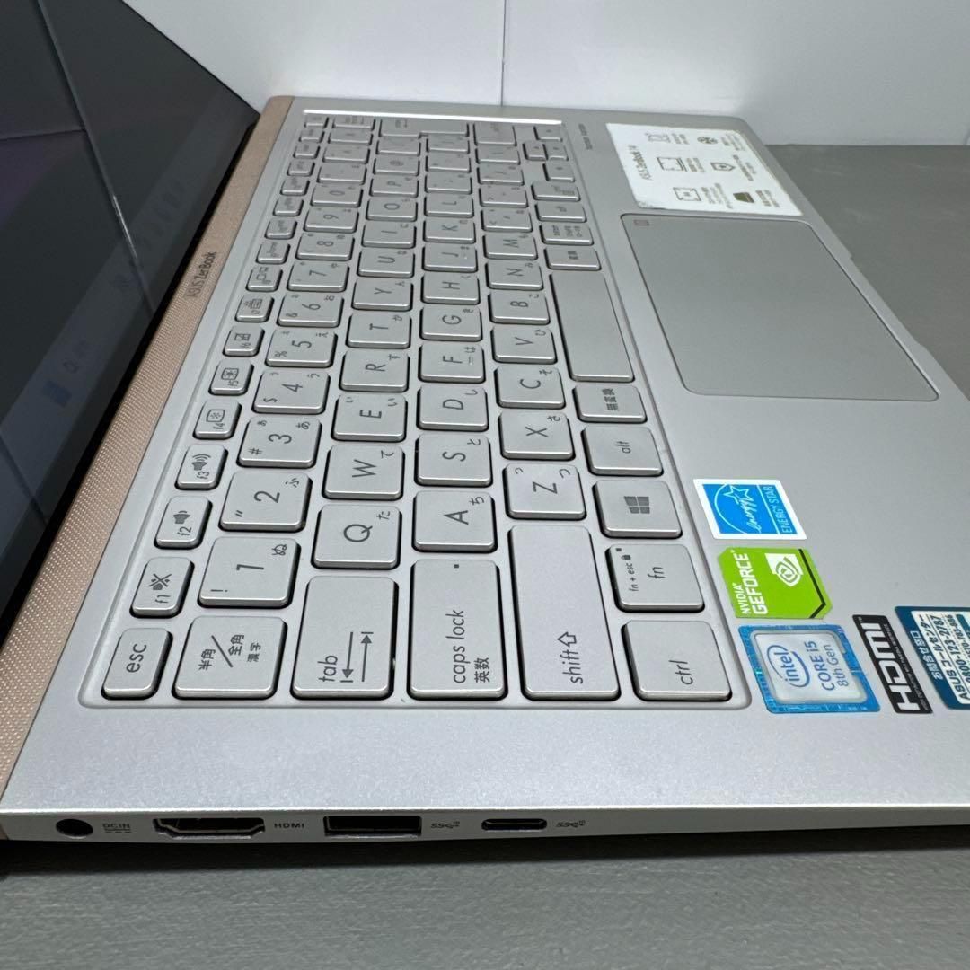 希少】Zenbookアイシクルシルバー☘8世代i5☘️新品NVMe512GB ASUS