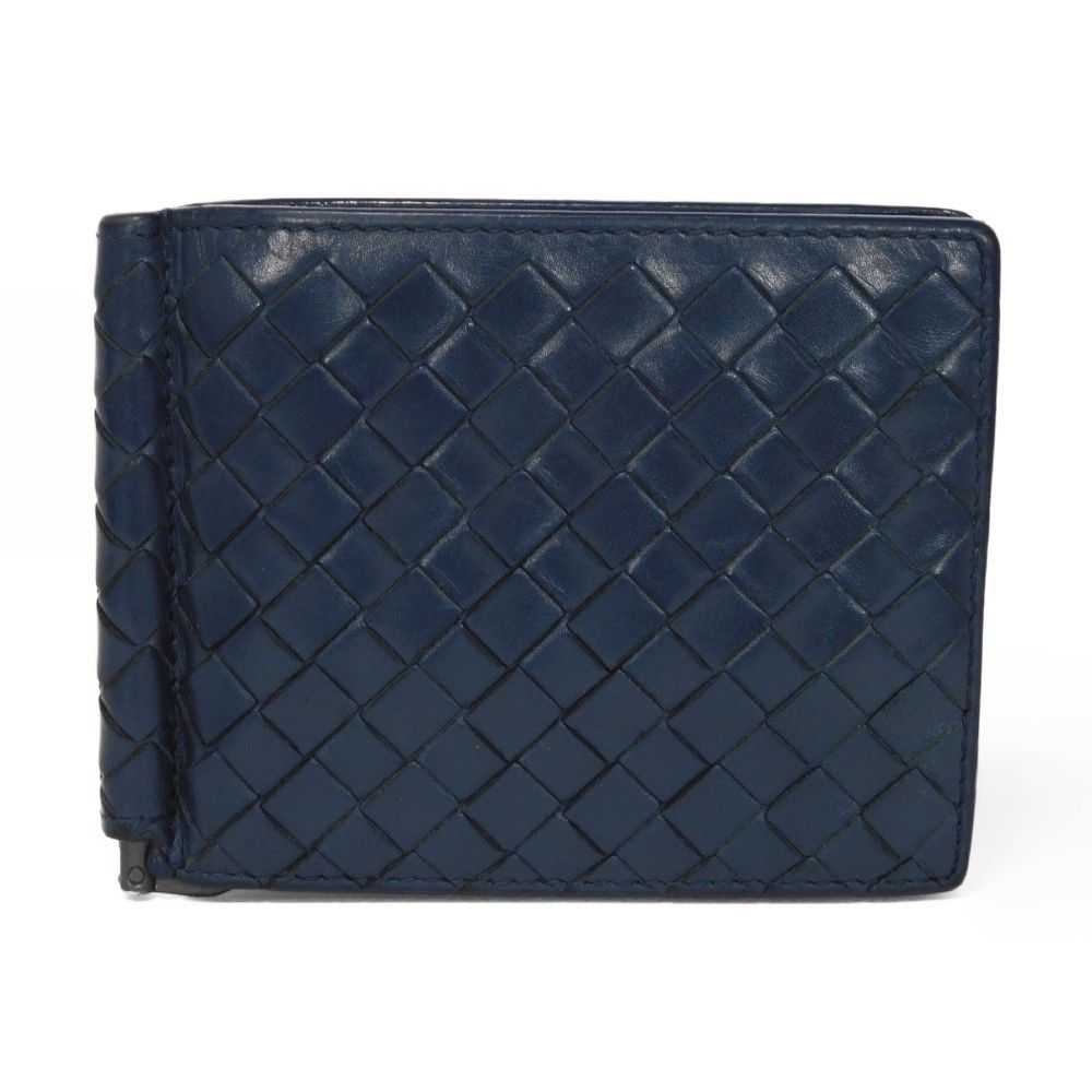 BOTTEGA VENETA マネークリップ ウォレット ネイビー 三越伊勢丹 | Bottega Veneta/ボッテガ・ヴェネタ_Men通販