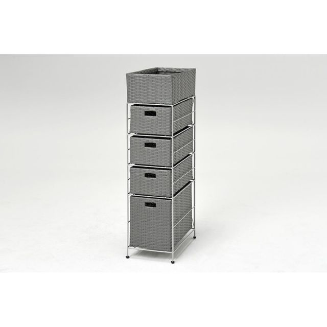 萩原 Hagihara RAN-2421GY ランドリー 新生活 インテリア 家具おしゃれ