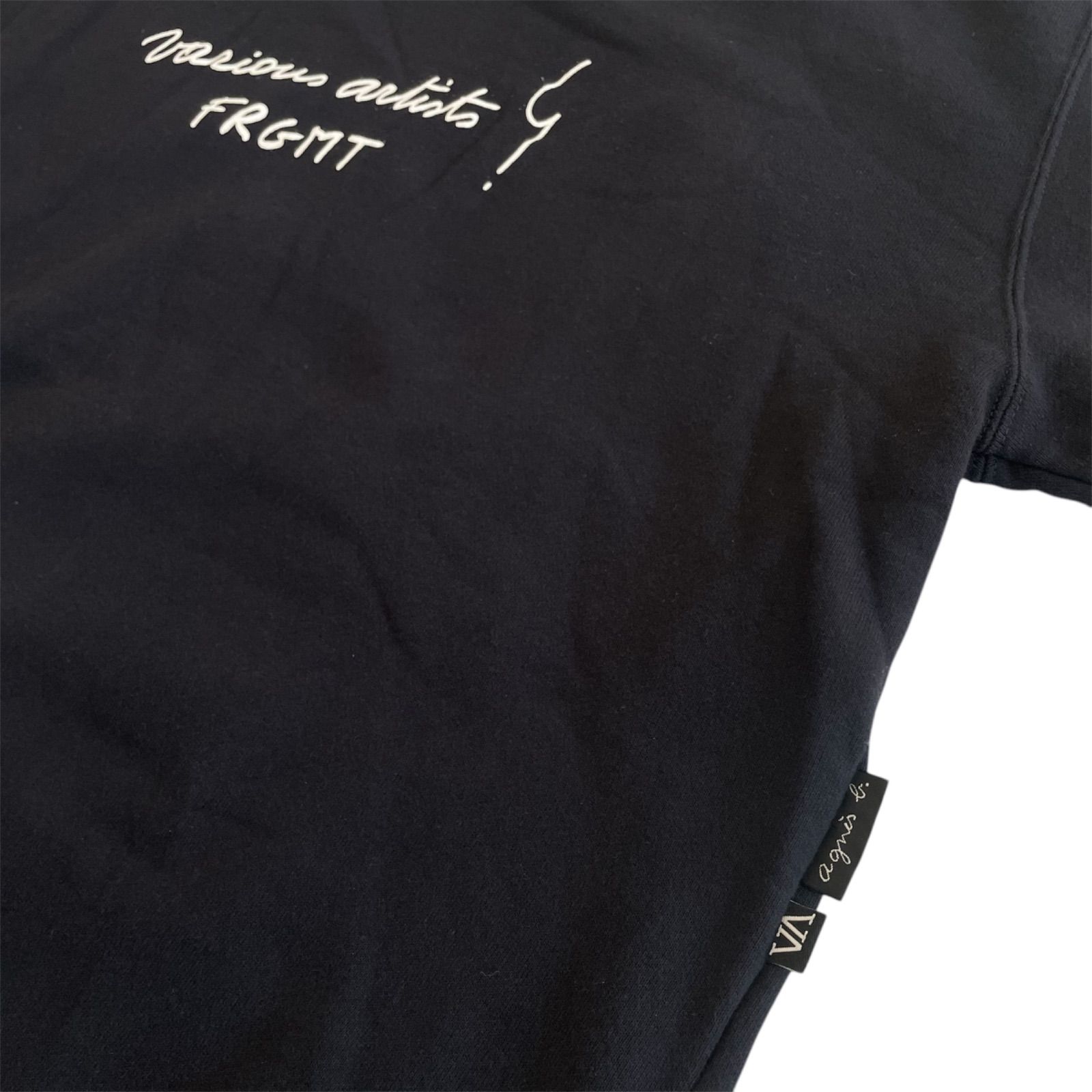 VA Fragment x agnes b. Sweatshirt 黒　Mサイズ agnes b. - 黒L V.A. Fragment agnes b. Sweatshirtの通販 by
