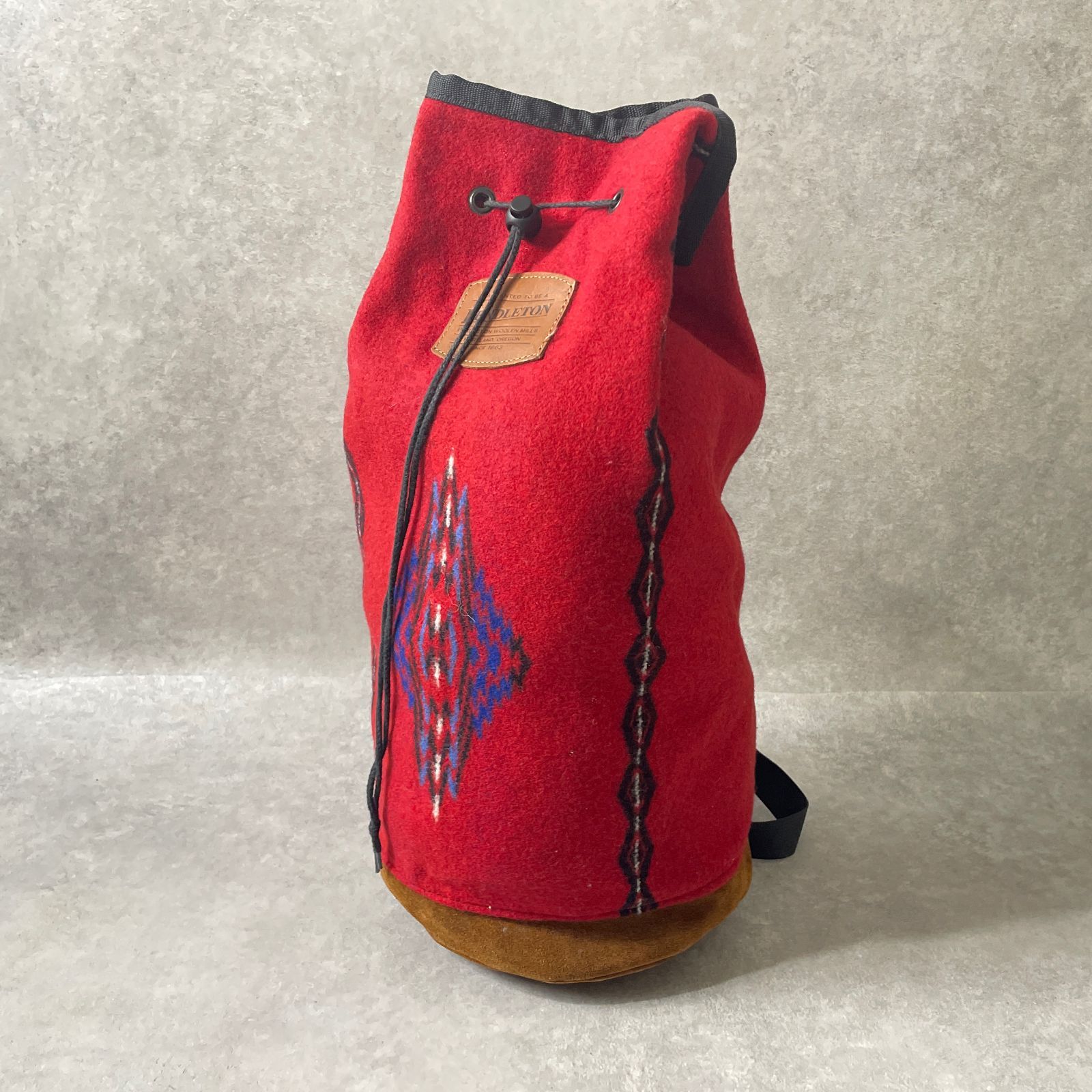 PENDLETON ネイティブ柄 ボトムレザー ツイード ワンショルダー バッグ ペンドルトン