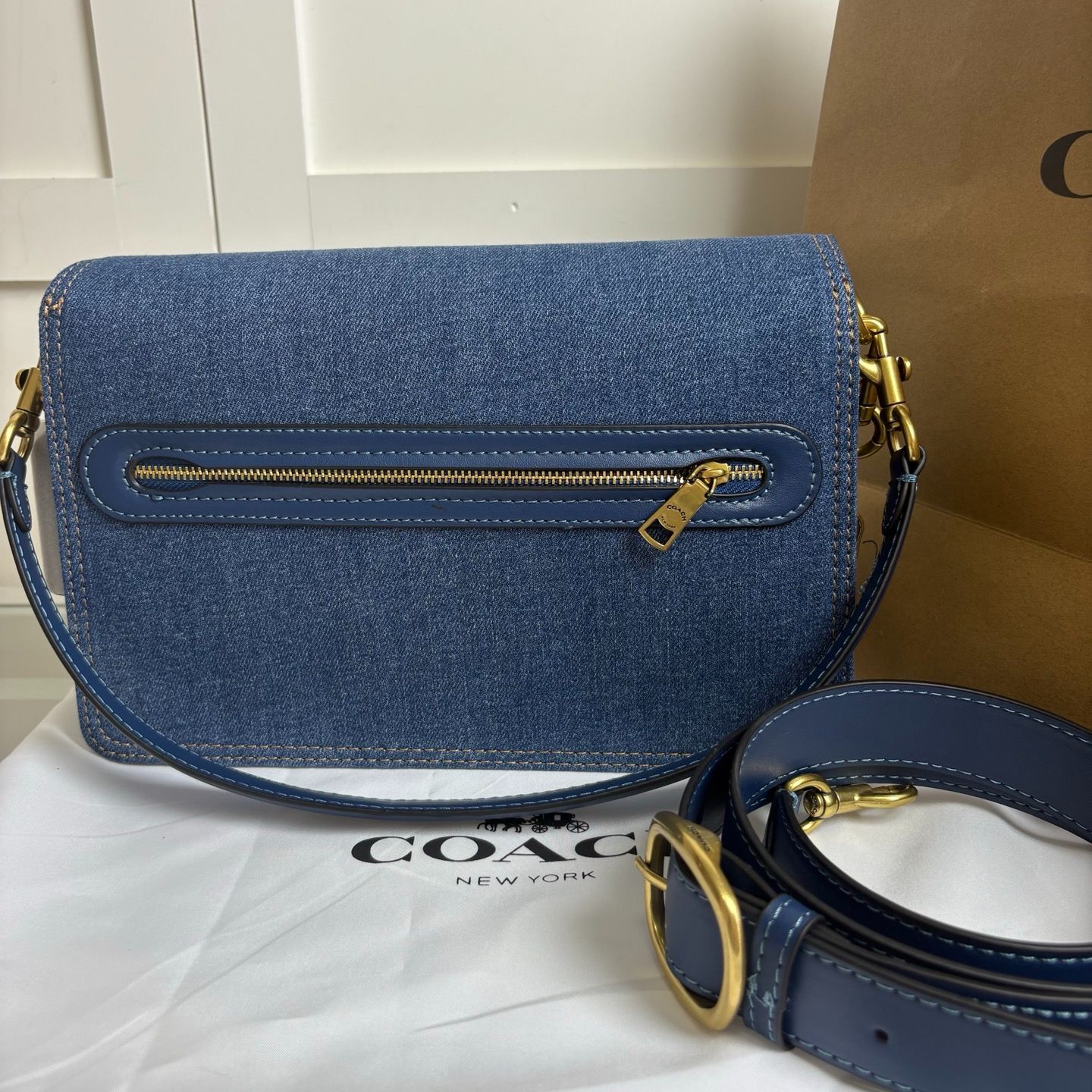 COACH コーチ タビー 3way デニム ショルダーバッグ CAN14 COACH コーチ タビー 3way デニム ショルダーバッグ CAN14
