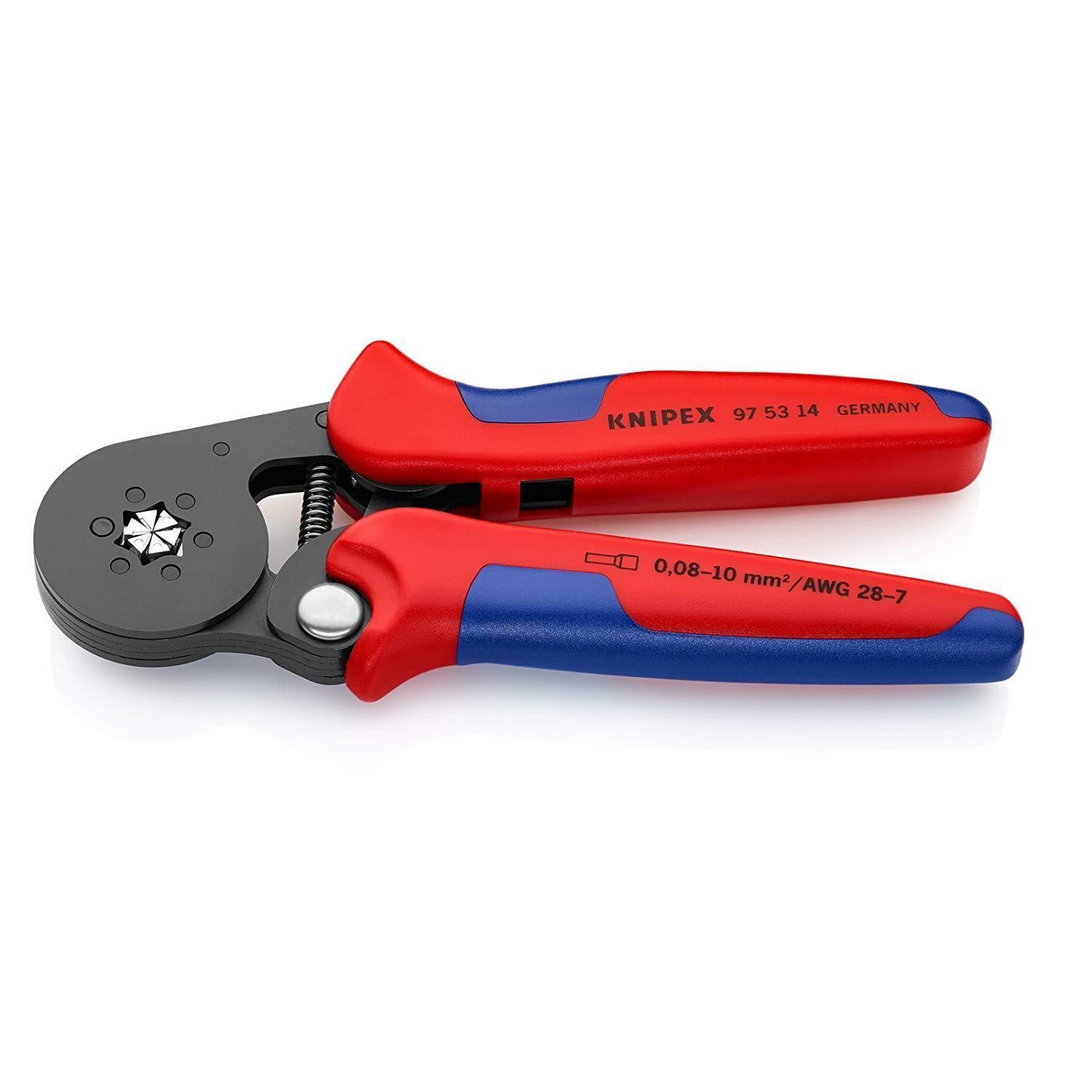 2営業日で発送 KNIPEX 9753-14 エンドスリーブ用自動調整圧着ペンチ