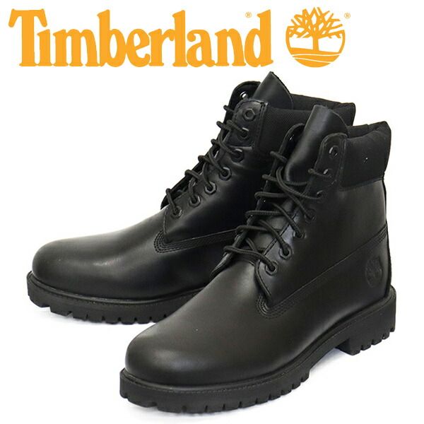 Timberland (ティンバーランド) A41MW-EL2 6in PREM WP BT 6インチプレミアムウォータープルーフブーツ Black Out TB540 US8-約26.0cm