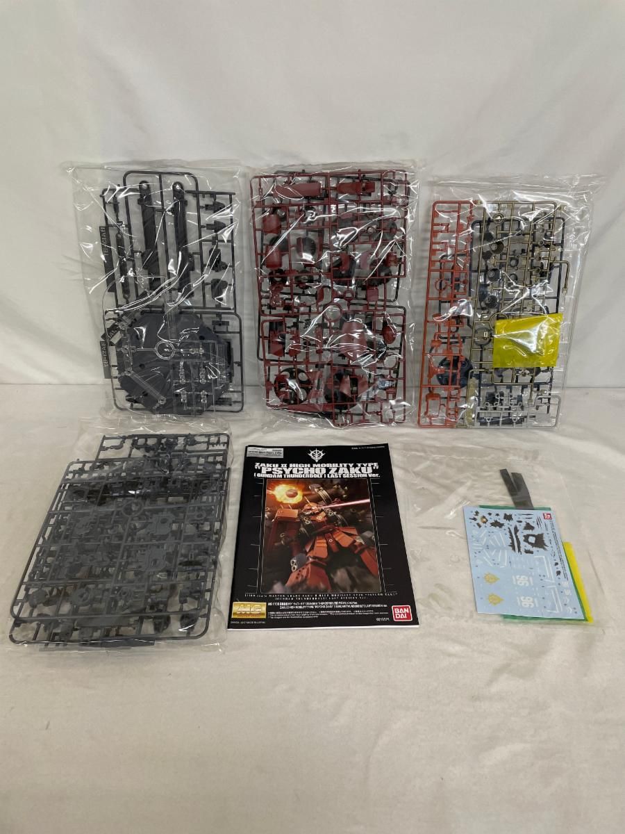  1 100 MG MS 06 R 高機動型ザク サイコ ザク GUNDAM THUNDERBOLT版 ラストセッションVer その他 模型 プラモデル