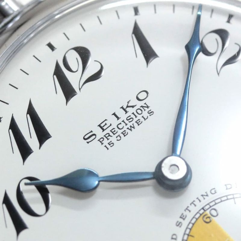 [鑑定済] SEIKO 鉄道時計 19セイコー プレシジョン 15石 懐中時計 セイコー プレシジョン 91-0020 19セイコー 鉄道時計 15石 水鉄