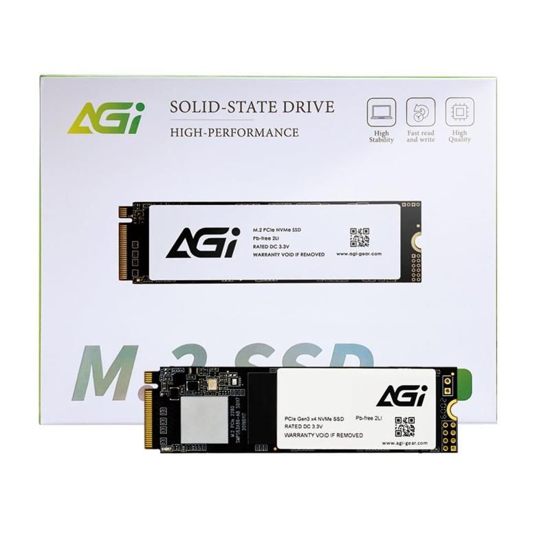 AGI 2TB AI298 PCIe NVMe M.2 Gen3x4 3D NAND 内蔵 SSD 読み込み|書き込み速度 2400|1800 MBs