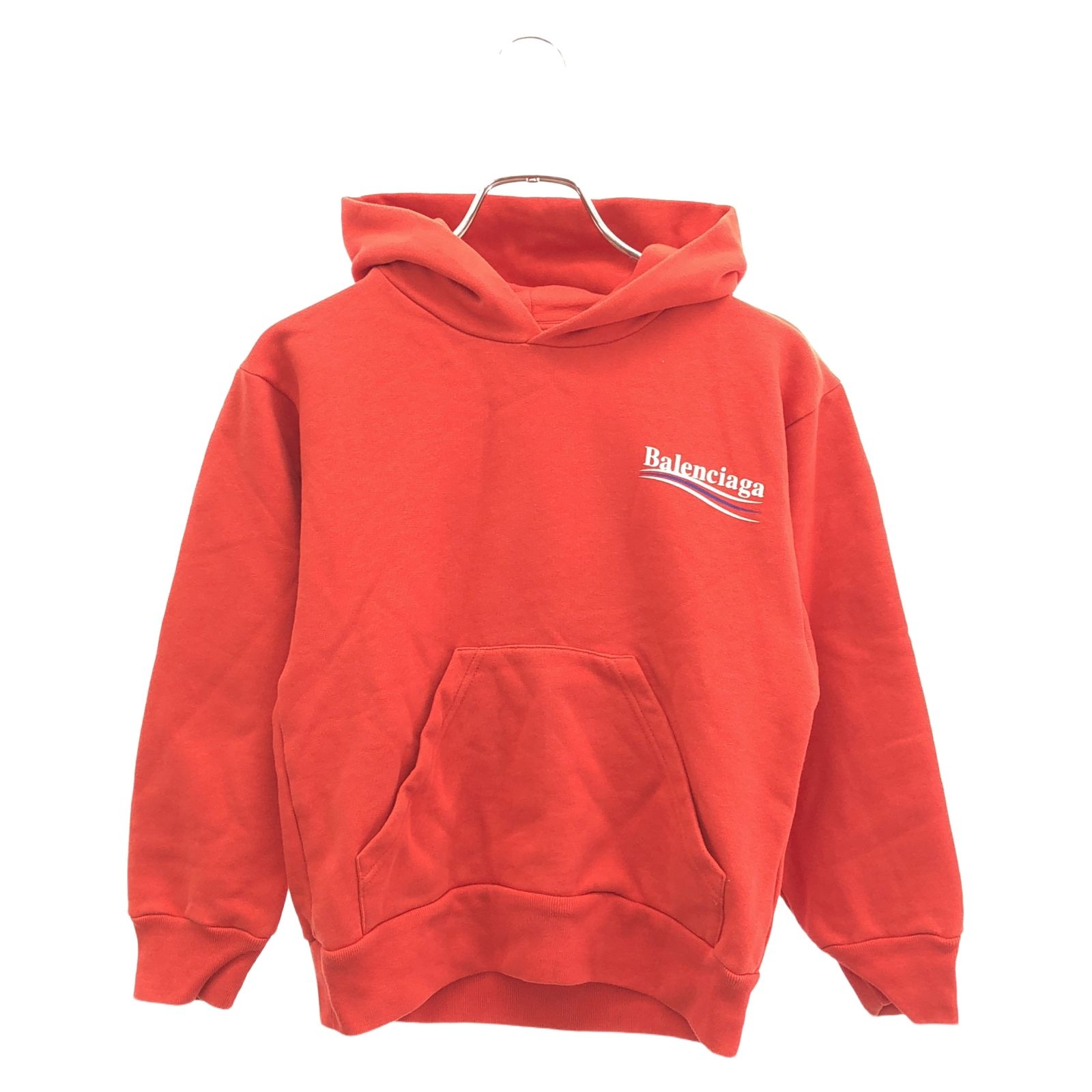BALENCIAGA バレンシアガ パーカー レッド キッズ 508244 パーカー