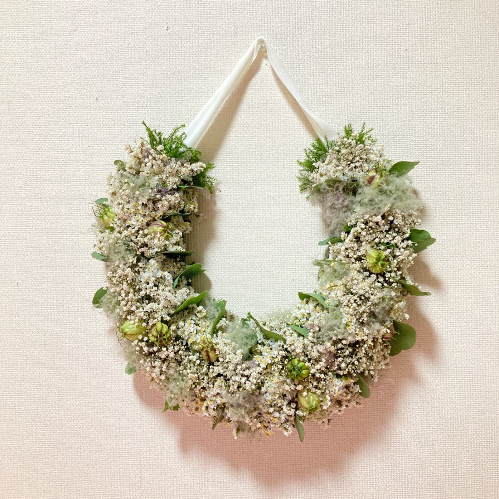 スモークツリー リボンリース スモークツリー リボンリース スモーク