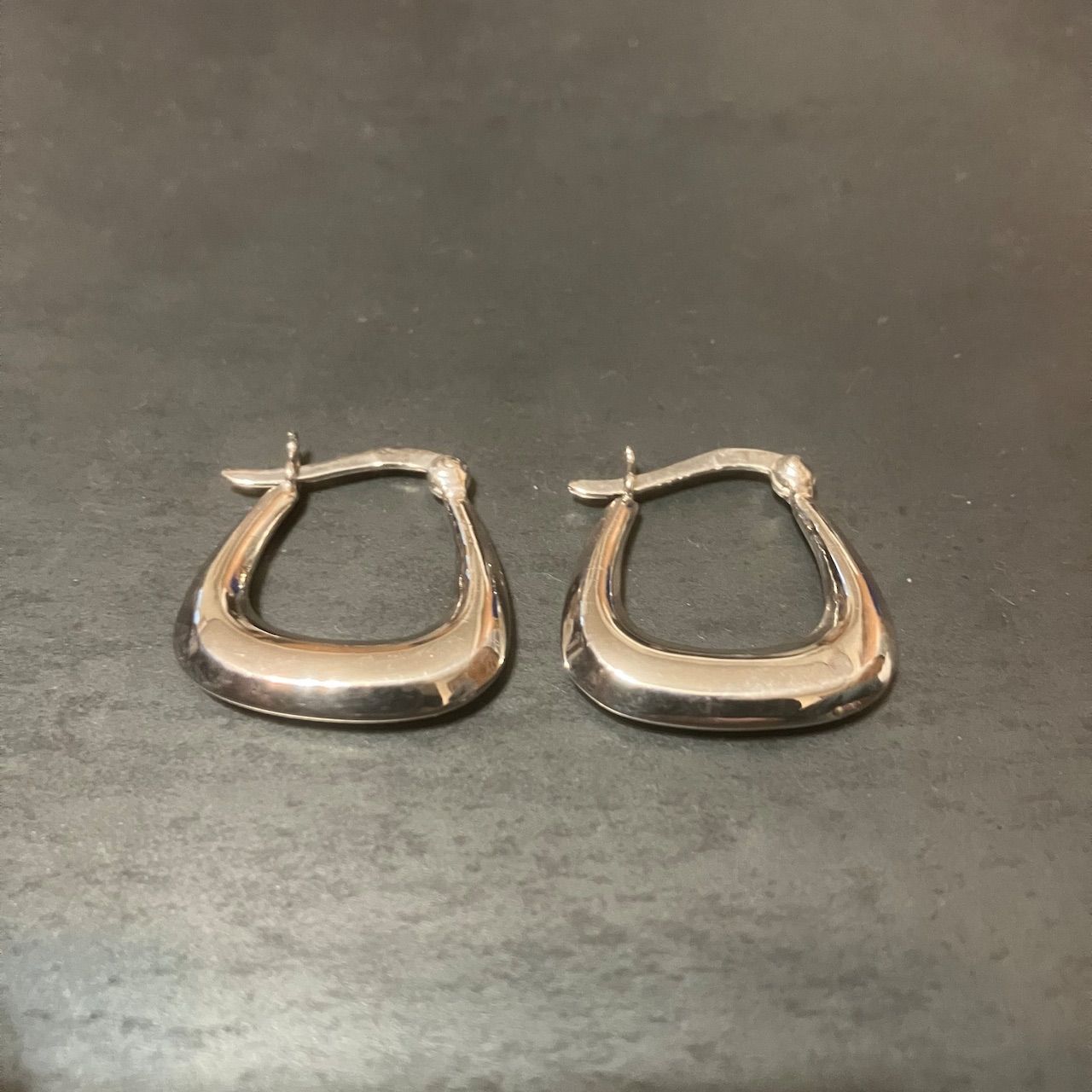 SILVER925 SIMPLE HOOP EARRINGS /シルバー/ピアス SILVER925 SIMPLE HOOP EARRINGS/シルバー/ピアス - メルカリ