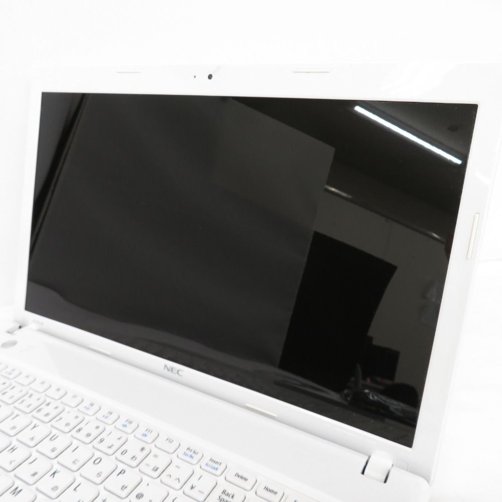 NEC エヌイーシー ノートパソコン Lavie E LE150/N1W-P2 15.6型 メモリ8GB HDD320GB PC-LE150N1W-P2