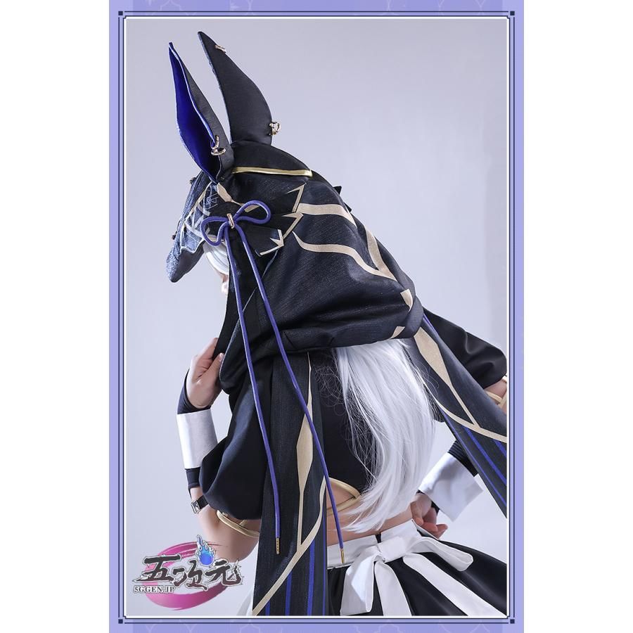 ハロウィン 三分妄想 原神 コスプレ セノ メイド服 衣装 ウィッグ 追加 BJ0930ML03 ハロウィン LNAILSPERTH_COM