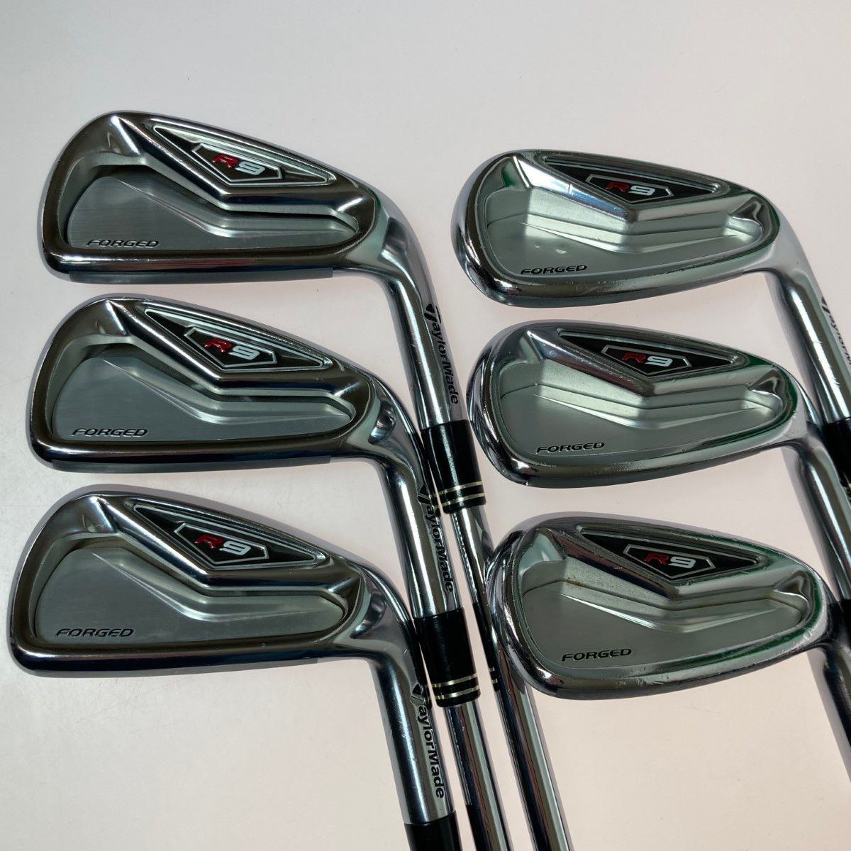 ◎◎TaylorMade テーラーメイド R9 5-9.P 6本 アイアンセット 7番ヘッドメッキハガレ シャフトサビ有 現状品