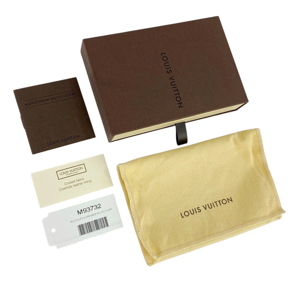 □未使用□ ルイヴィトン ミュルティクレ 4 4連 キーケース モノグラム  