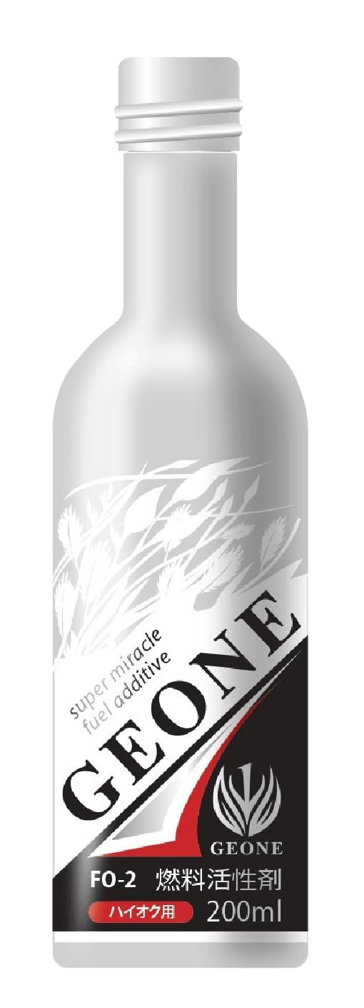 GEONE ハイオク用 燃料活性剤 燃費改善 エンジン洗浄 性能回復 パフォーマンス維持 燃料添加剤 FO-2 200ml [ハイオクガソリン ...
