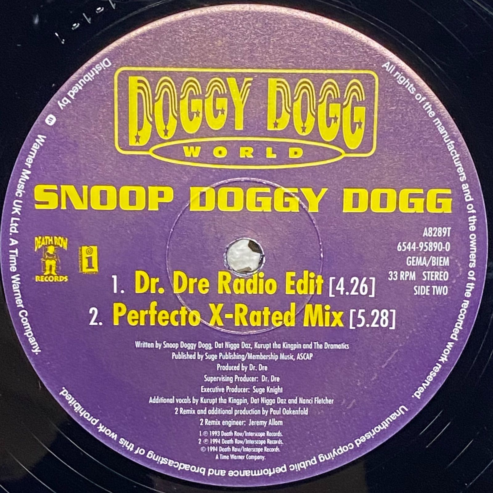 SNOOP DOG DR. DRE レコード3枚セット 90年代HIPHOP - 洋楽