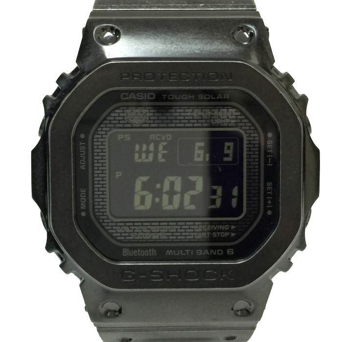 カシオ CASIO G SHOCK フルメタル エイジド加工 デジタル 電波ソーラー 腕時計 クオーツ GMW B5000V 1JR【中古】【美品】  - メルカリ