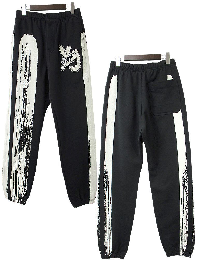 Y-3 ワイスリー LOGO FRENCH TERRY PANTS 刺繍スウェットパンツ ヨージ