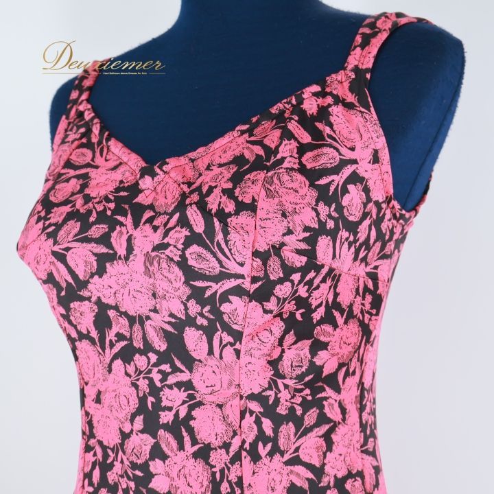 フラメンコ 衣装 ワンピース ドレス 柄 模様 ダンス パーティ ボランテ  