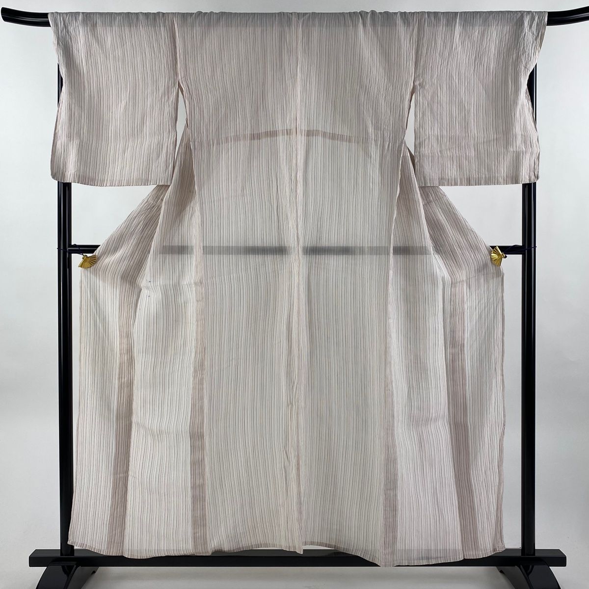 小千谷縮　麻　夏着物　おだきん 　 伝統的工芸品　竹　モスグリーン 小千谷縮 麻 夏着物 おだぎん 伝統的工芸品 竹 モスグリーン 小千谷