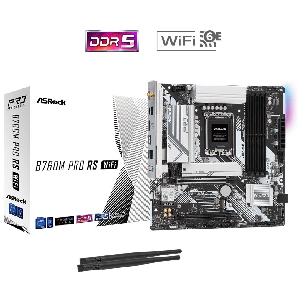 Windows10 14日間保証付き マザーボード ASRock B760M Pro RS WiFi B760M Pro RS WiFi メーカー整備品