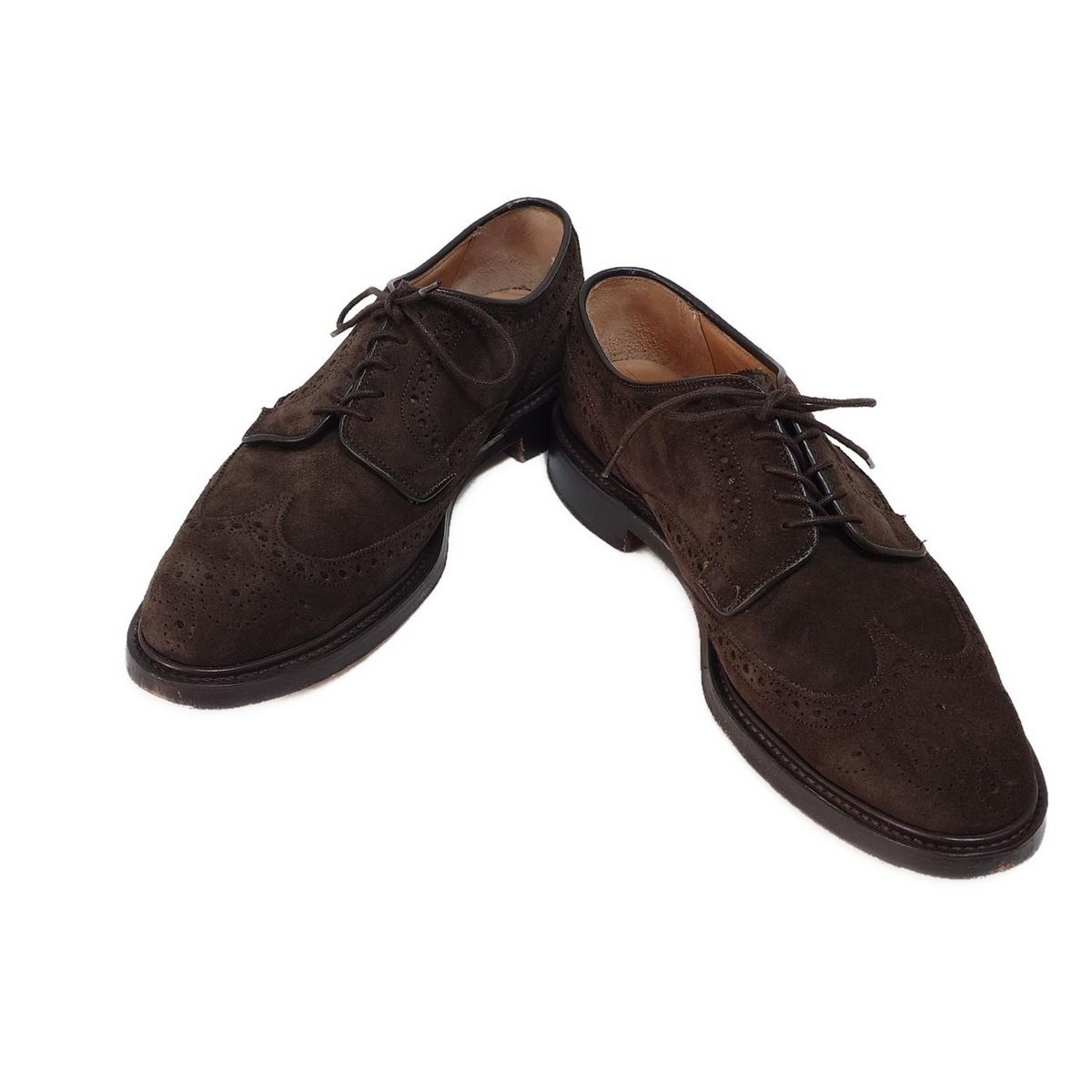 【ほぼ新品】CHEANEY ダークブラウン ウィングチップ CHEANEY/JOSEPH CHEANEY&SON(チーニー/ジョセフチーニー