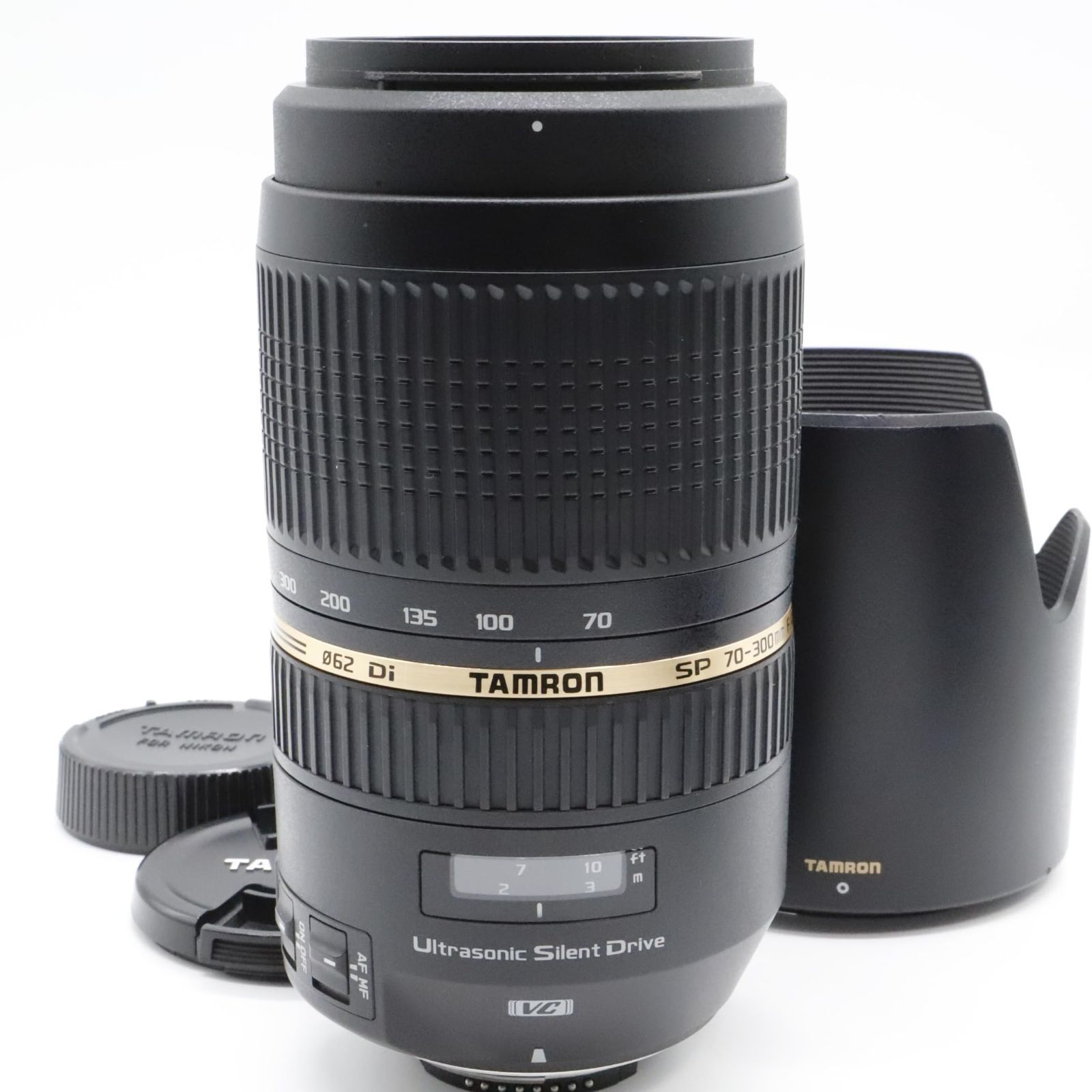 ほぼ新品】TAMRON 望遠ズームレンズ SP 70-300mm F4-5.6 Di VC USD