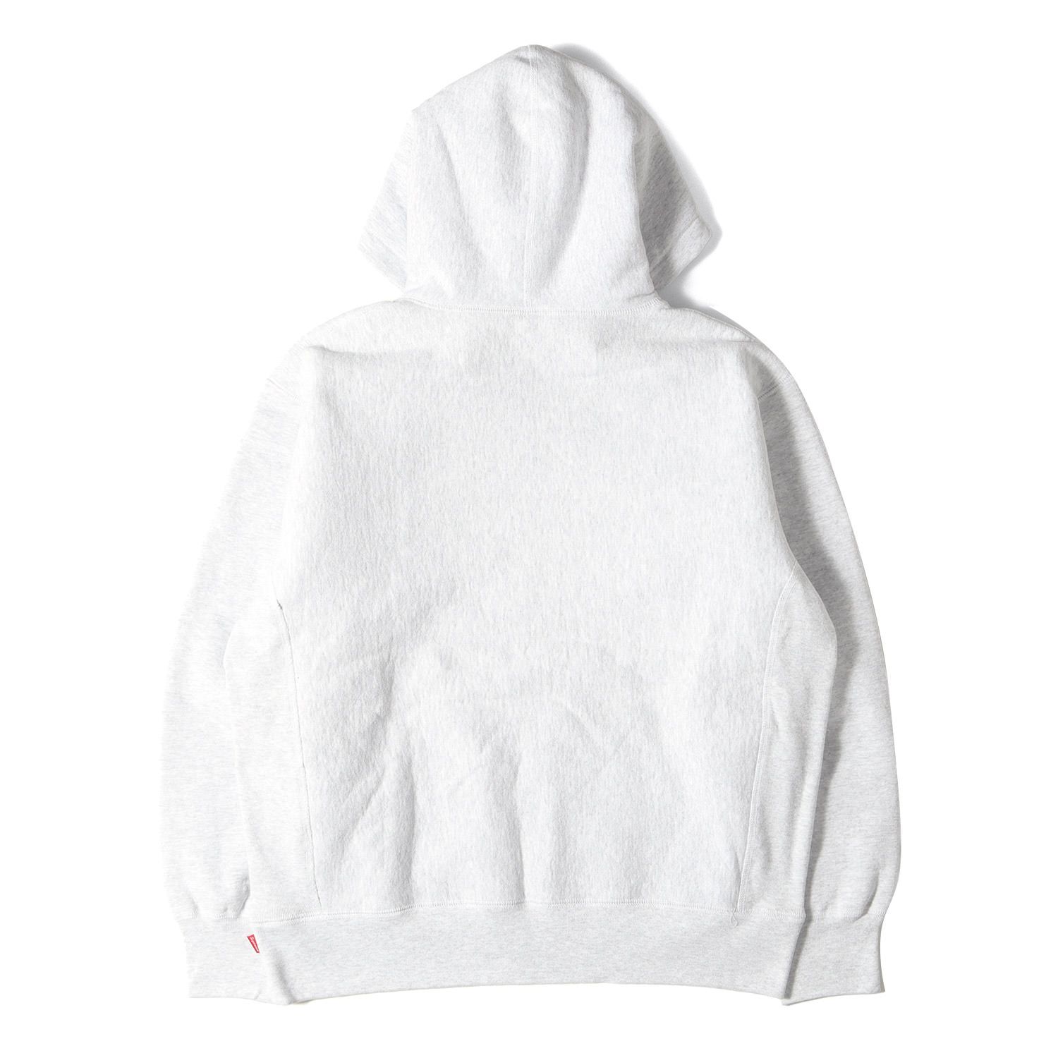美品】Supreme シュプリーム パーカー アッシュグレー サイズ:S