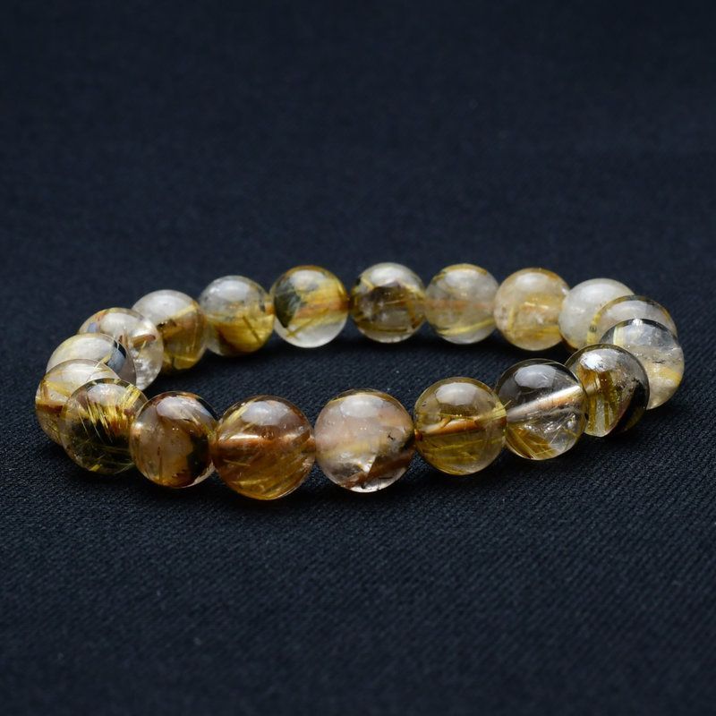 10-11mm 太陽放射ルチルクォーツ