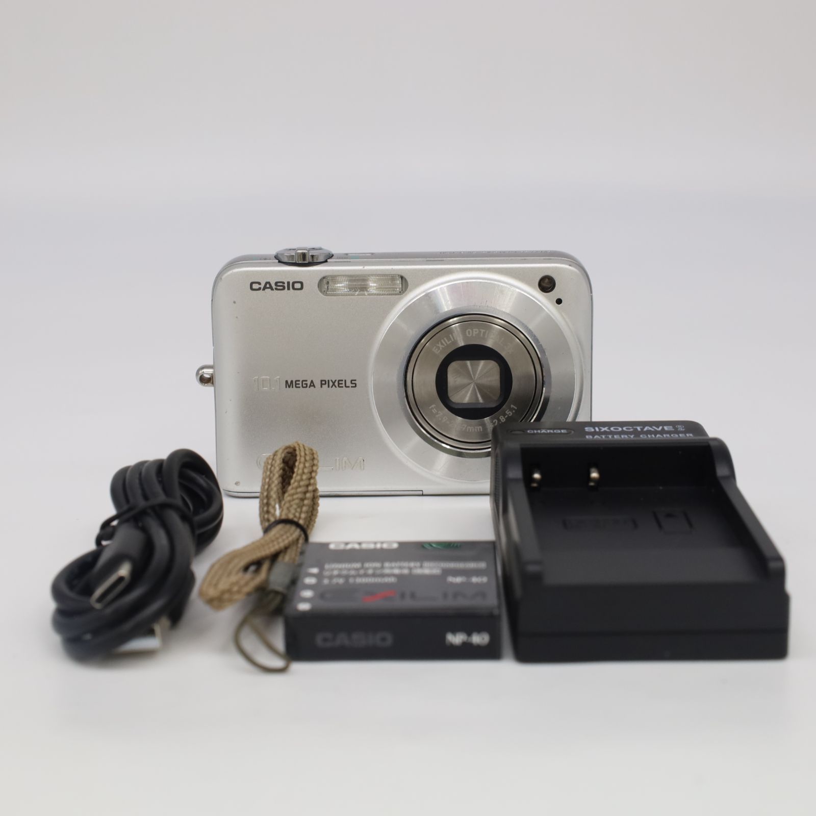 美品&動作確認済み!! CASIO EXILIM EX-Z1050GD ゴールド 中古：AB(良品)】カシオ EXILIM ZOOM EX-Z1050-GD ゴールド