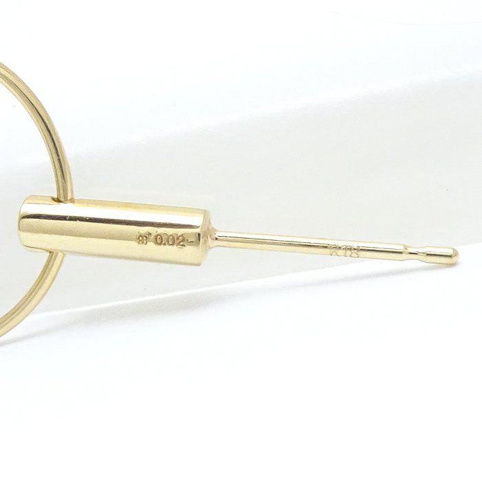 Hirotaka ヒロタカ ドアノッカー ピアス ダイヤモンド0.02ct 片方のみ
