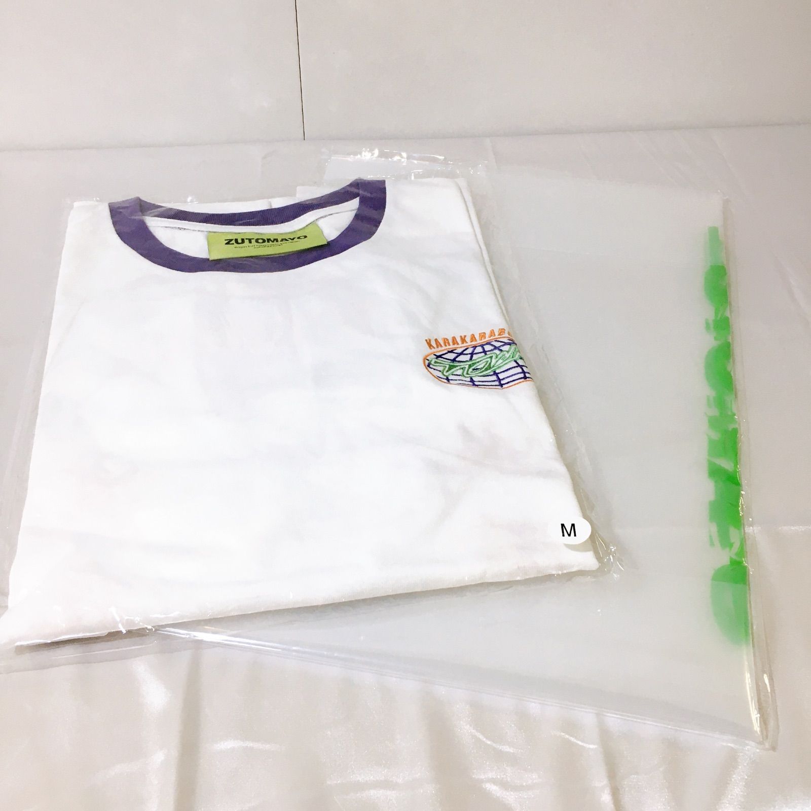 美品】ZUTOMAYO ずとまよ KKB LongTee (White) 果羅火羅武〜ロンT