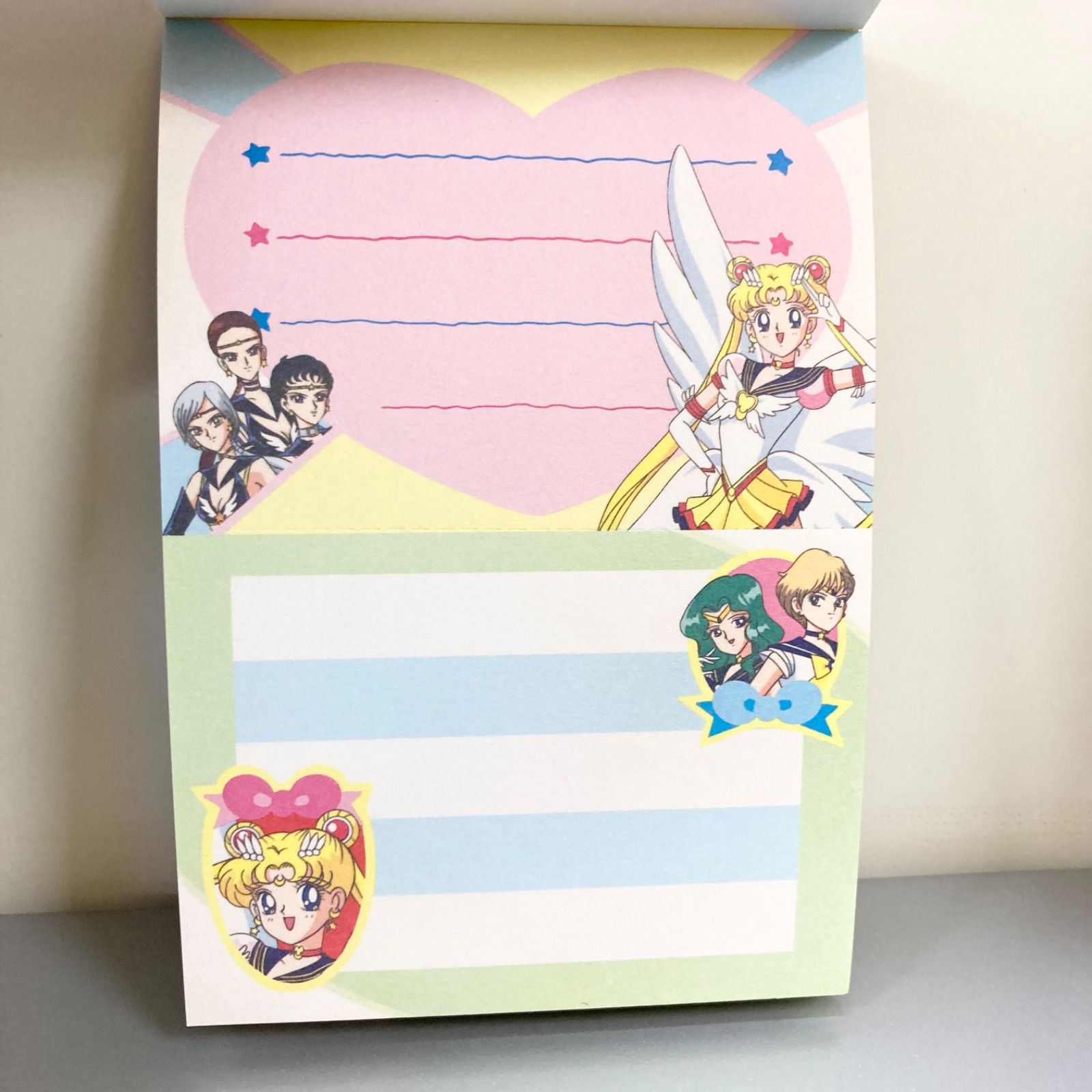 3点セット】ぬりえ メモ帳 セーラースターズ セイカのぬりえ 塗り絵 美
