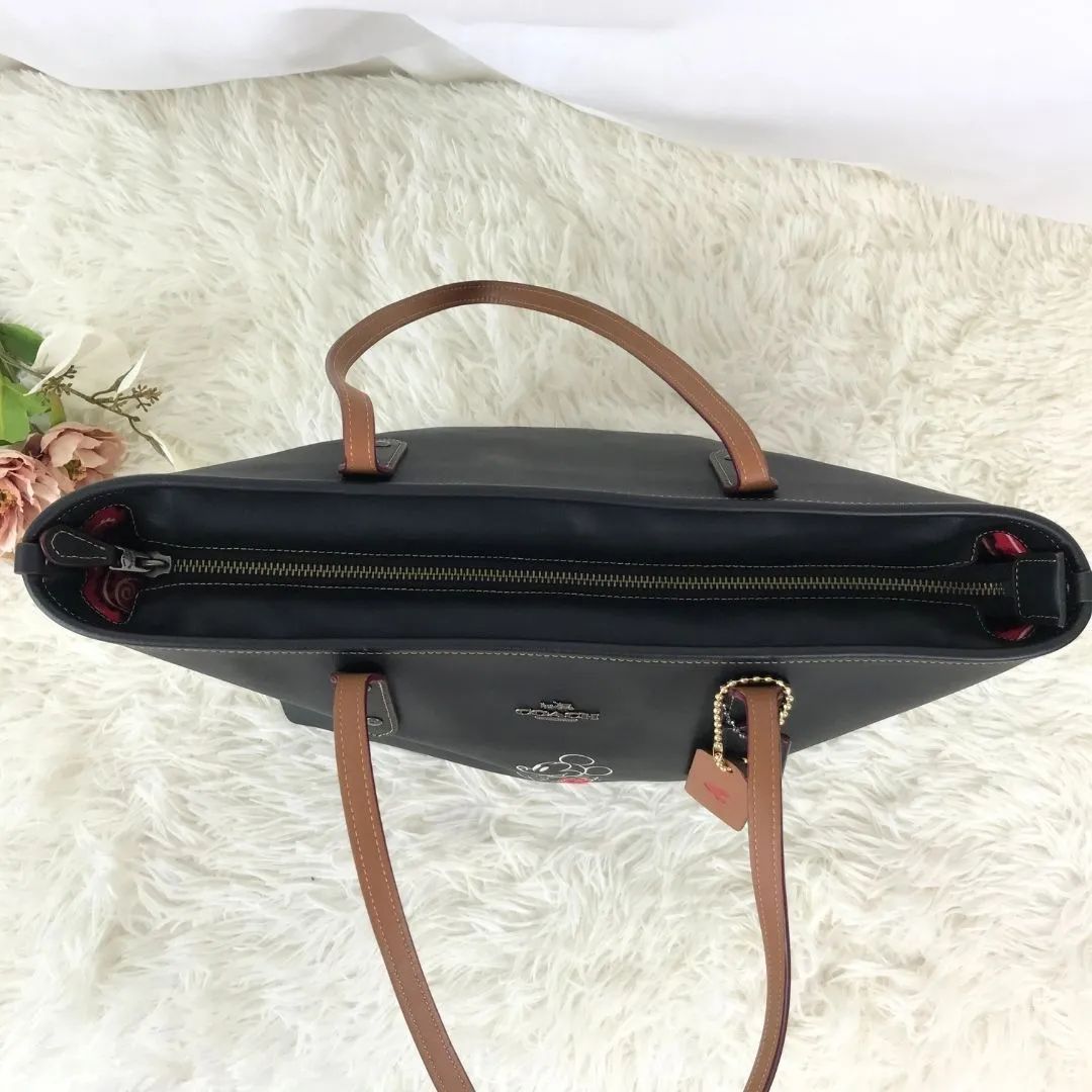 COACH コーチ ディズニーコラボ ミッキーマウス トートバッグ COACH コーチ ディズニーコラボ ミッキーマウス トートバッグ