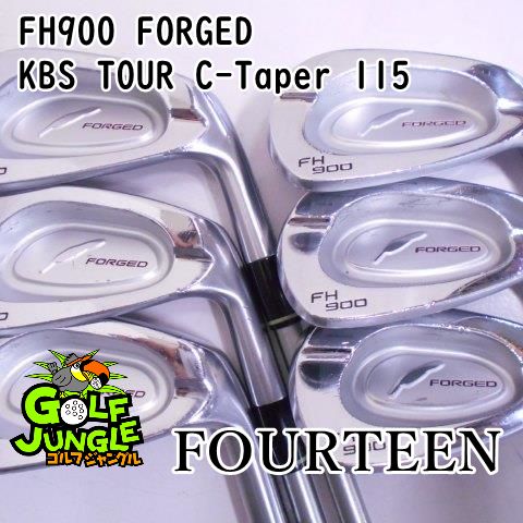 中古】アイアンセット フォーティーン FH900 FORGED KBS TOUR C-Taper ...