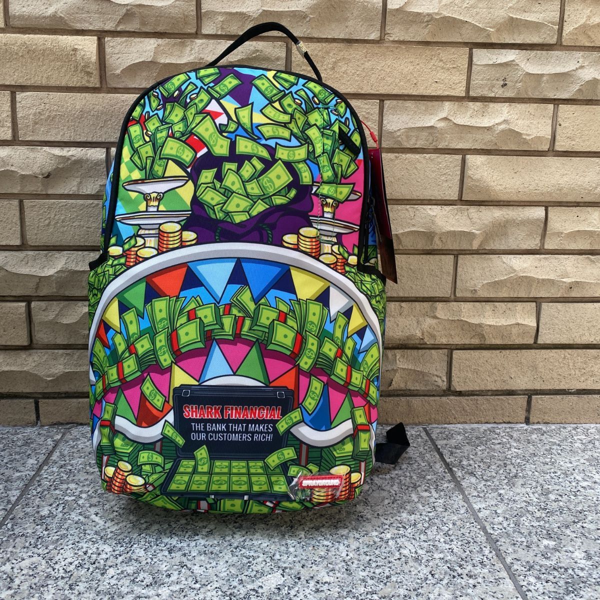 米国仕様 SPRAYGROUND ドリームバンク DREAM BANK シャークマウス 