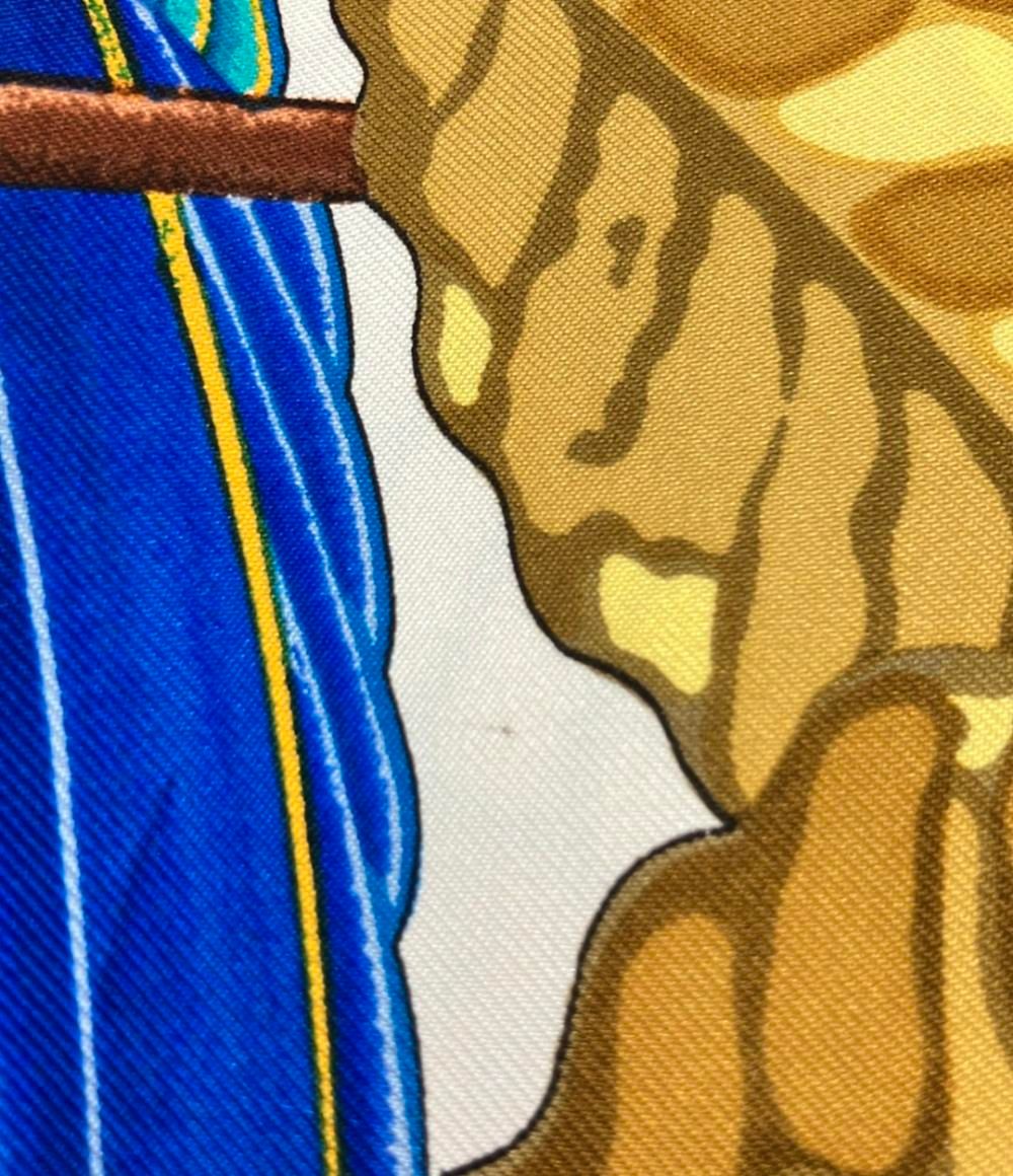 エルメス スカーフ カレ90 シルク100% Les Perroquets