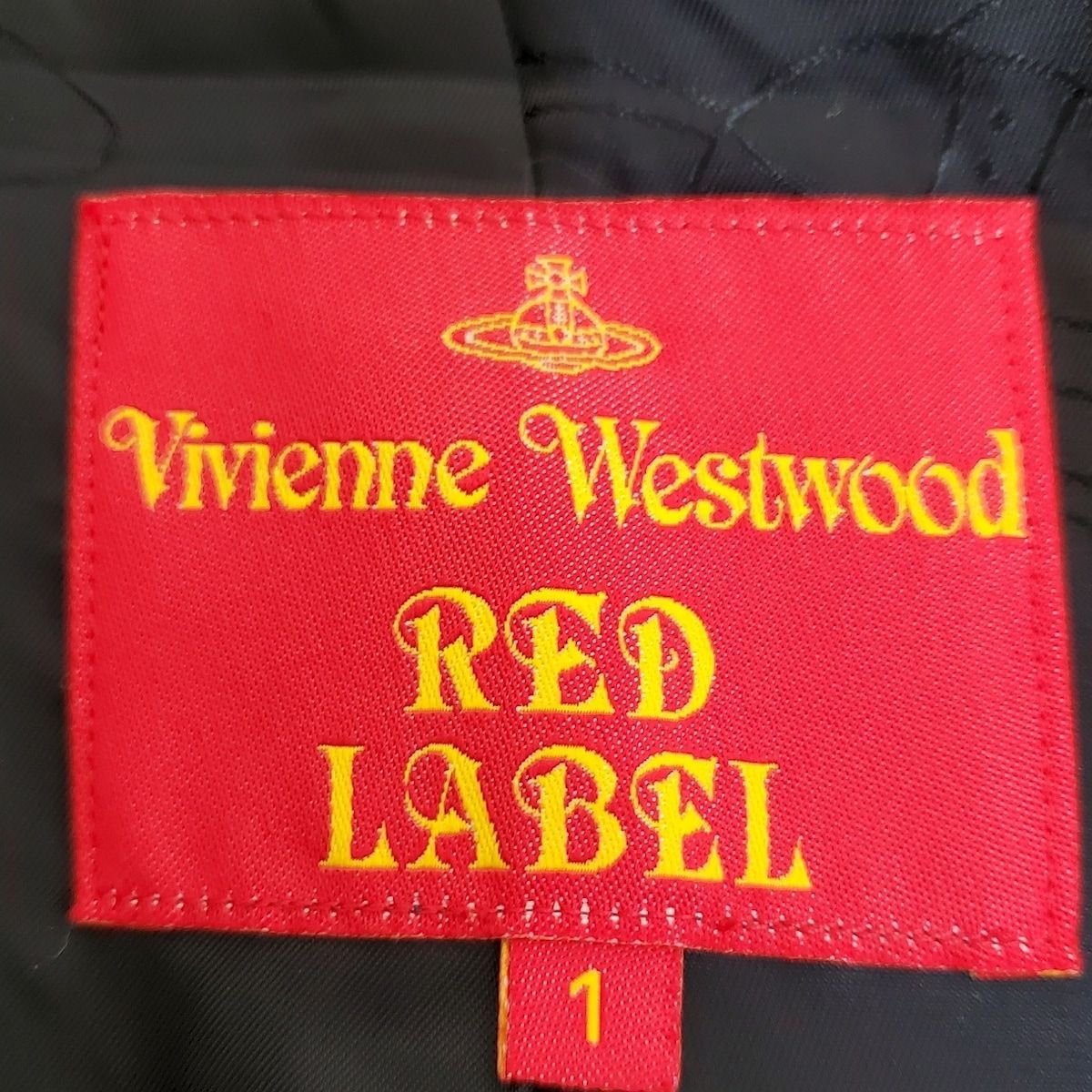 VivienneWestwoodRedLabel(ヴィヴィアンウエストウッドレッドレーベル) コート サイズ1 S レディース美品 - 黒 長袖/冬