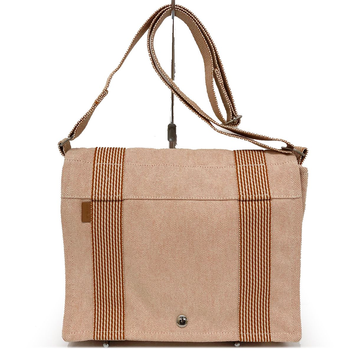 セール 中美品 HERMES エルメス ニューフールトゥ バサス ショルダー 