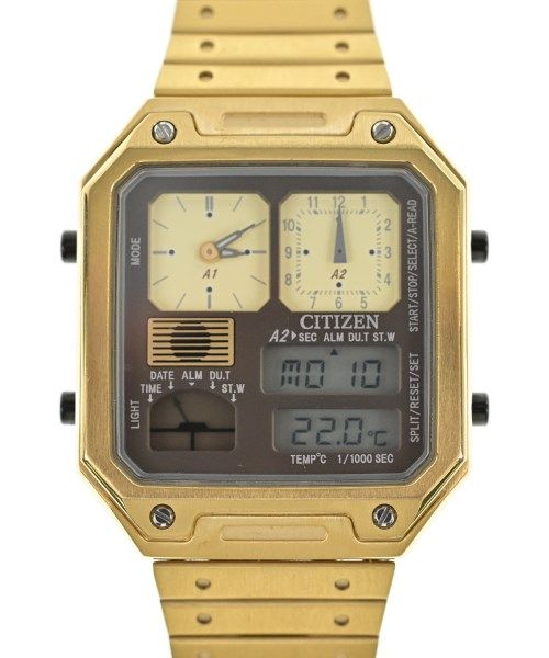 CITIZEN 腕時計 メンズ 【古着】【中古】【送料無料】