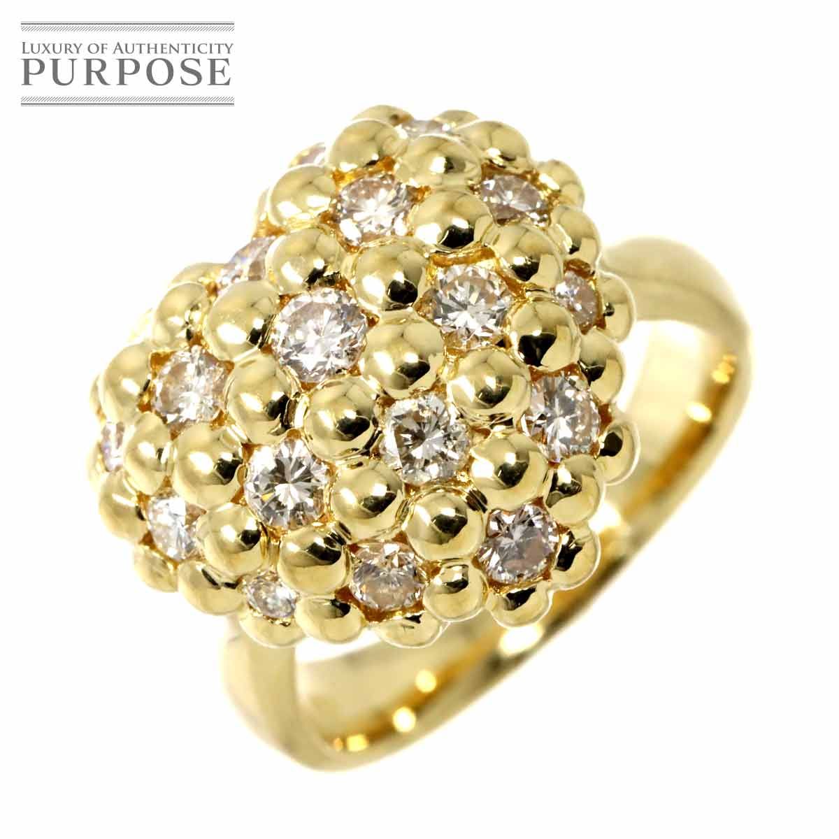 【750刻印】ダイヤモンド0.55ct リング♪ラインが綺麗な指輪 リング 12号 サファイヤ 0.52ct ダイヤ 0.47ct K18 WG ホワイト