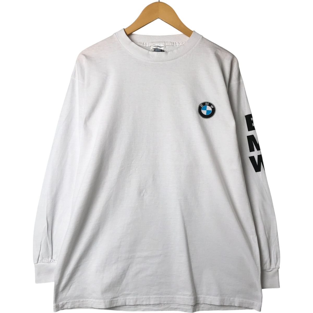 古着 90年代 タルテックス TULTEX BMW アドバタイジング ロングTシャツ ロンT メンズXL相当 ヴィンテージ|eaa546908