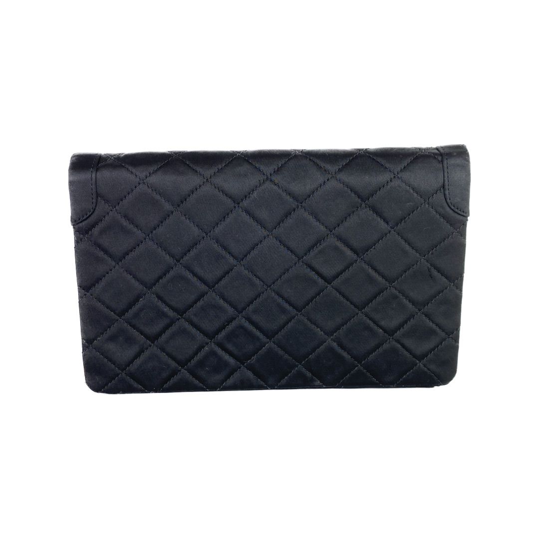 CHANEL シャネル ココマーク パリ限定 サテン ショルダーバッグ 